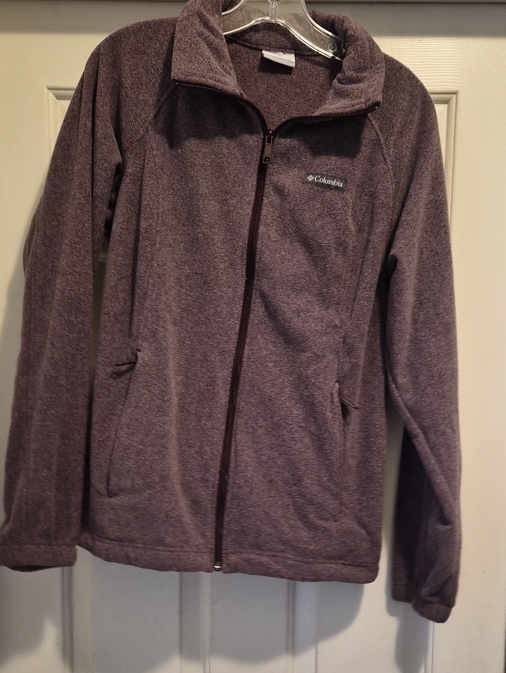 Columbia Women's Full-Zip Fleece Jacket - Heather Plum